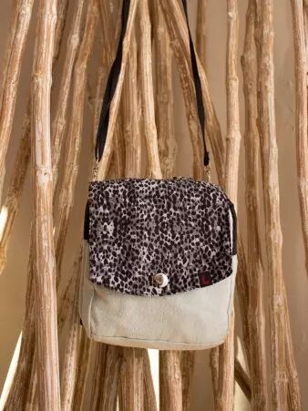 Jupe r�versible Stripes mix Puritain grey courte jupe confortable � l'esth�tique minimaliste