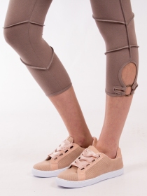 Legging Breizh summer Gris legging gris l&eacute;ger au style minimal