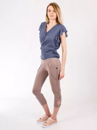 Legging Breizh summer Gris legging gris l�ger au style minimal