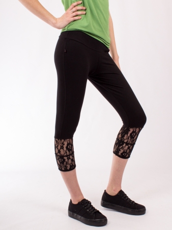 Legging Barok Noir v�tement f�minin stretch facile � porter