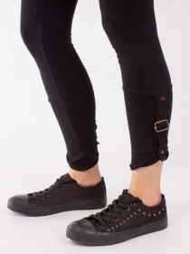 Legging Urbex Festival Noir pi&egrave;ce mode polyvalente et graphique