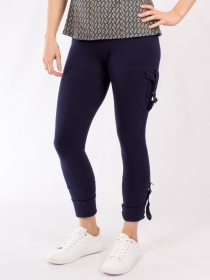 Legging Urbex Festival Navy v&ecirc;tement stretch au style urbain