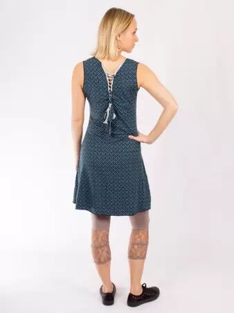 Robe Papaya Dandy Dots bleu robe fluide