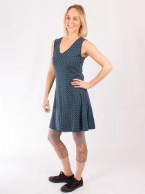 Robe Papaya Dandy Dots bleu robe fluide