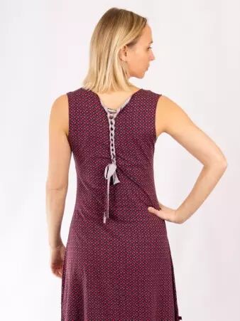 Robe Papaya Dandy Dots rouge style vintage