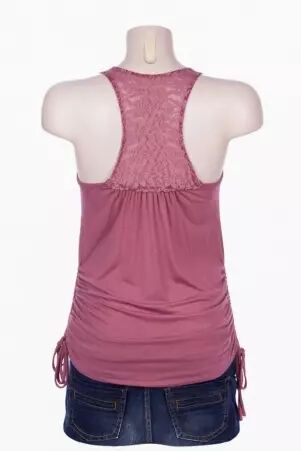 Top Abaya dentelle rose top abaya rose dentelle romantique