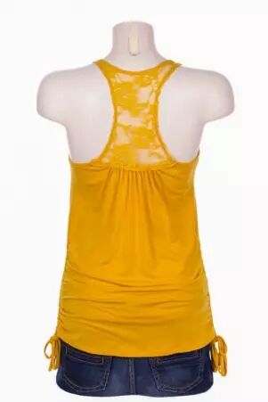 Top Abaya dentelle jaune top abaya jaune en dentelle lumineuse
