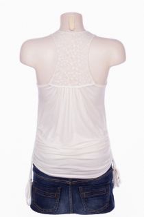 Top Abaya dentelle blanc top abaya dentelle blanc &eacute;l&eacute;gant