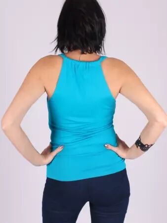 Top Fidji b�nitier turquoise top fluide frais et lumineux