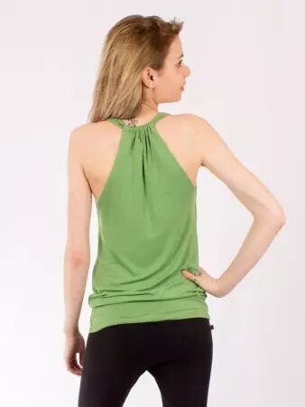 Top Fidji b�nitier vert amande top fluide aux tons doux