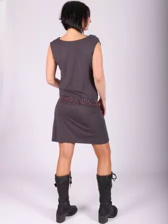 Tunique Eve Gris Anthracite tunique anthracite coupe moderne