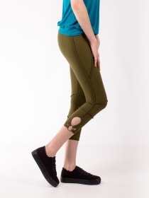 Legging Breizh summer kaki legging kaki d'&eacute;t&eacute; &agrave; l'esth&eacute;tique naturelle