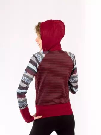 Veste Ninia Bordeaux veste ninia bordeaux polyvalente