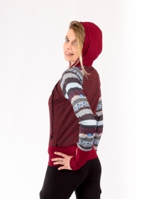 Veste Ninia Bordeaux