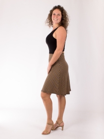 Robe Paquita Dandy dots miel style vintage