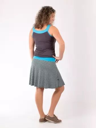Robe Noum�a Graphisquare robe fluide graphique