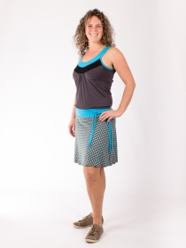 Robe Noum&eacute;a Graphisquare robe fluide graphique