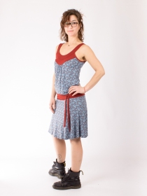 Robe Noum&eacute;a Ditsy brun inspiration vintage