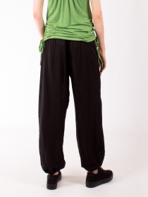 Pantalon Guarani Noir pantalon Guarani noir au style intemporel