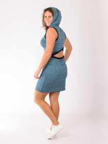 Robe Sunee Retro Square robe boh&egrave;me graphique r&eacute;tro