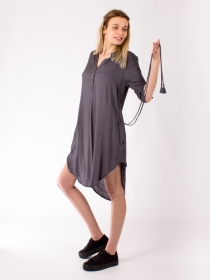 Blouse chemisier Stone inspir&eacute; d'un univers graphique fort