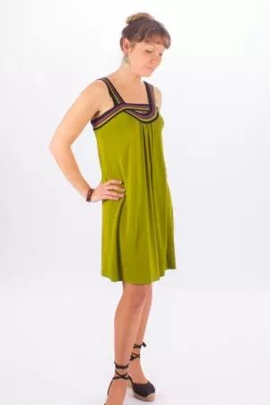 Tunique Lila Vert Anis tunique lila vert anis fra�che