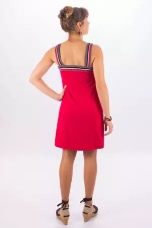 Tunique Lila Rouge tunique lila rouge vibrante