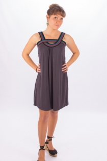 Tunique Lila Gris Anthracite