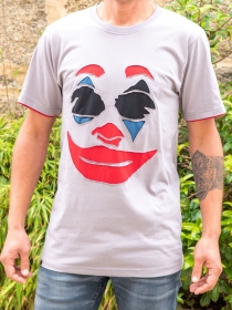 Tee shirt Joker Face t-shirt joker graphique expressif