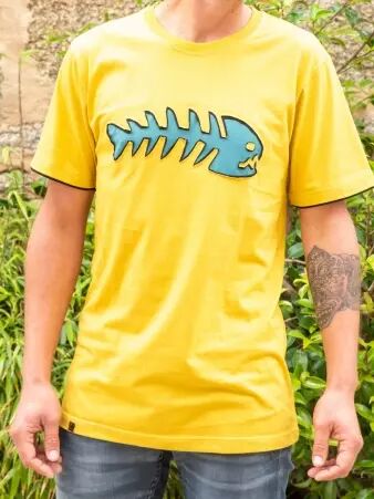 Tee shirt Poisson jaune t-shirt poisson jaune illustration solaire