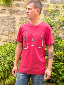 Tee shirt Ship cruise Framboise t-shirt bateau framboise esprit voyage