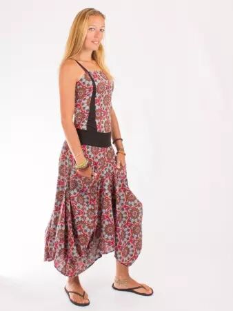 Robe Cayo Cako Arabesk robe boh�me aux motifs arabesques