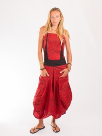 Robe Cayo Cako Graphical Red robe rouge graphique