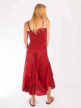 Robe Cayo Cako Graphical Red robe rouge graphique