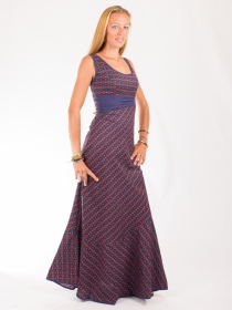 Robe Samana Yawari Rouge robe f&eacute;minine &agrave; l'esprit artisanal