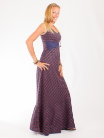 Robe Samana Yawari Rouge robe expressive aux tons chauds