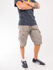 Molecule short 55002 Gris v&ecirc;tement utilitaire court au style urbain