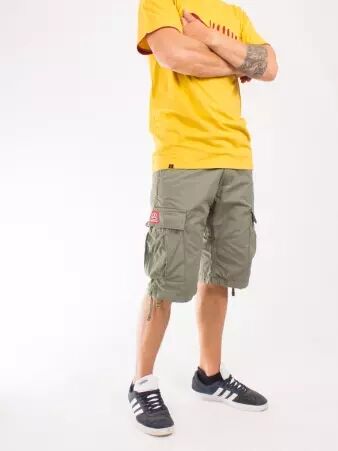 Molecule short 55002 Kaki short Molecule kaki � l'esth�tique militaire