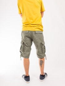 Molecule short 55002 Kaki pi&egrave;ce mode technique pens&eacute;e pour l'&eacute;t&eacute;