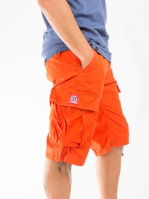 Molecule short 55002 Orange short Molecule orange au coloris &eacute;nergique