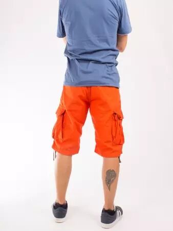 Molecule short 55002 Orange short Molecule orange au coloris �nergique