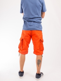 Molecule short 55002 Orange short technique pens&eacute; pour le mouvement