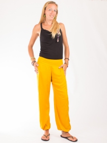Pantalon Guarani Safran pantalon Guarani safran &agrave; la couleur &eacute;pic&eacute;e