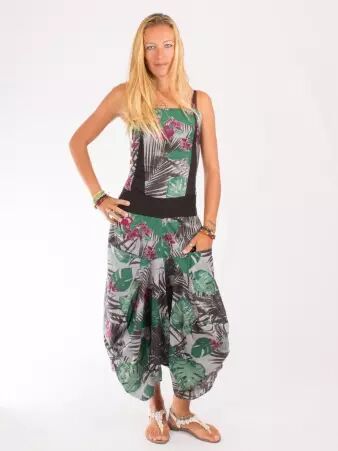 Robe Cayo Cako Ka'ula robe � imprim� inspir� de la nature