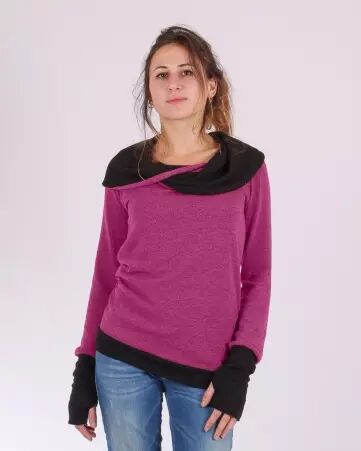 Pull Witch pourpre pull violet profond