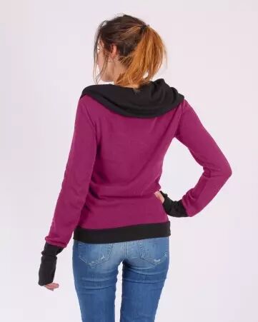 Pull Witch pourpre pull violet profond
