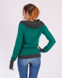 Pull Witch azure maille fluide et confortable