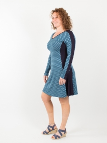 Robe Zoha Marina robe f&eacute;minine aux tons bleut&eacute;s estivaux