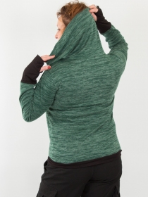 Pull Witch vert chin&eacute; v&ecirc;tement naturel