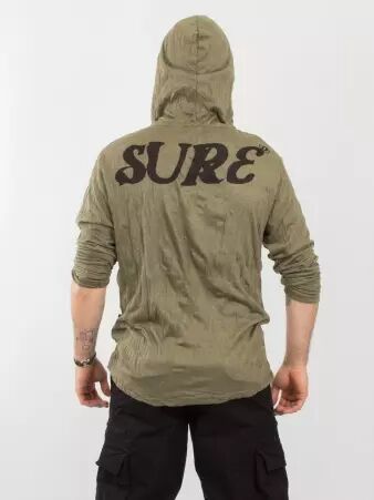 Hoodie Pirate Kaki v�tement chaud � l'esth�tique moderne et facile � associer